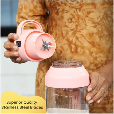 10 second Rechargeable Milkshake Blender & Juicer (MJ4)