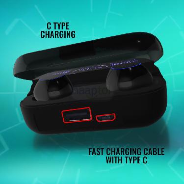 Wireless Bluetooth Earbuds M10 With Free Massager Brush Como (TWS70)