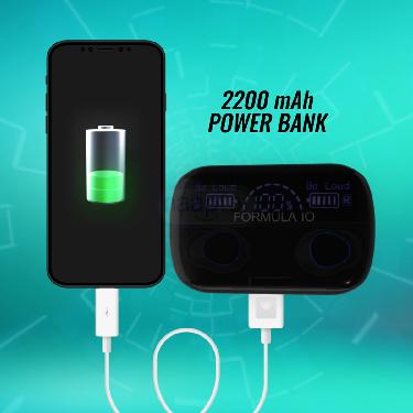 Wireless Bluetooth Earbuds M10 With Free Massager Brush Como (TWS70)
