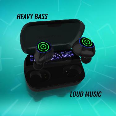 Wireless Bluetooth Earbuds M10 With Free Massager Brush Como (TWS70)