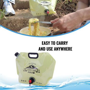 8 Ltr Collapsible Travel Water Bag (1CWB1)