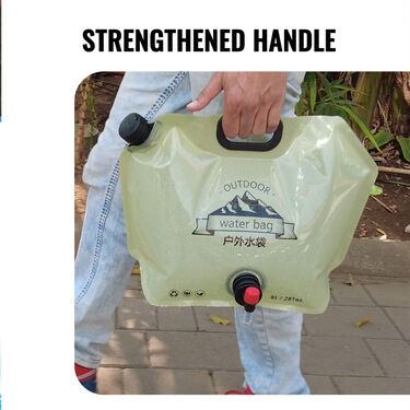 8 Ltr Collapsible Travel Water Bag (1CWB1)