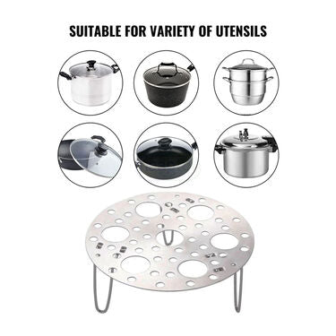 Foldable Egg Boiler & Multipurpose Steamer Rack (1EFT1)