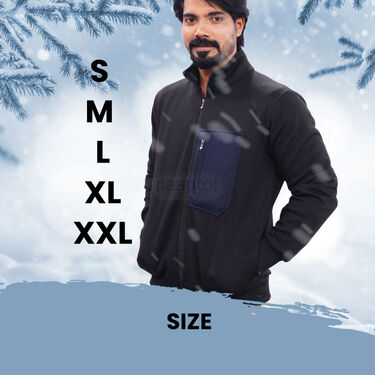 Pick Any 1 Multi Pocket Fleece Jacket With Digital Watch And leatherite Wallet Free (1FJ14)