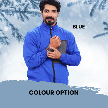 Pick Any 1 Multi Pocket Fleece Jacket With Digital Watch And leatherite Wallet Free (1FJ14)