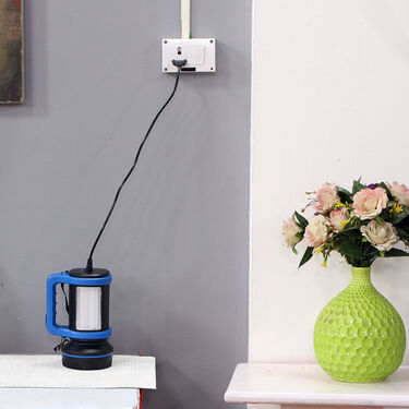 2 in 1 Big Battery High Power Long Range Torch with Lamp (L25)