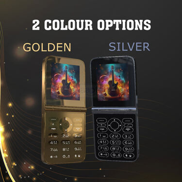 Big Battery Big Torch Dual Sim Foldable Mobile (Rock Z)