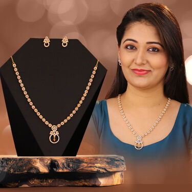 3 Austrian Diamond Necklace Set (3AUD15)