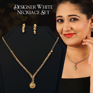 4 Austrian Diamond Necklace Set (4AUD14)