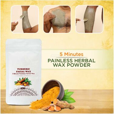 5 Min Painless Herbal Wax Powder