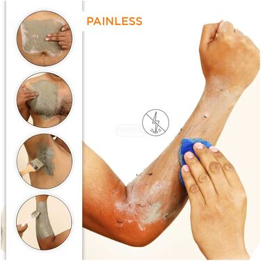 5 Min Painless Herbal Wax Powder