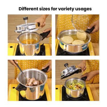 5L + 3L + 2L + 1.5L Pressure Cooker Combo (4PC2)