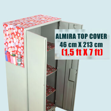 6 Pcs Organizer Cover for Almirah, Fridge & Wall + Shelf Liner (6C1)
