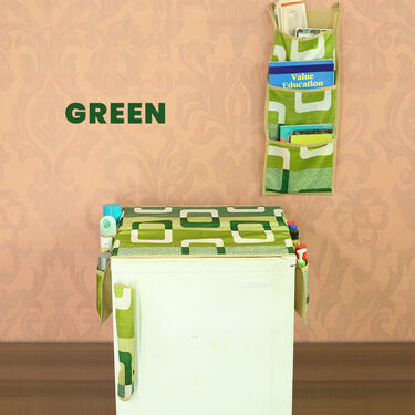 7 Pcs Super Saver Geometric Fridge Cover Combo with 28 Free Gifts (7SF1)