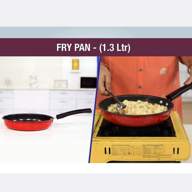 8 Pcs Ceramic Coating Nonstick Cookware Set (8NC1)