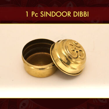 9 Pcs Brass Pooja Thali + 2 Magic Water Sensor Diya (11BPT1)