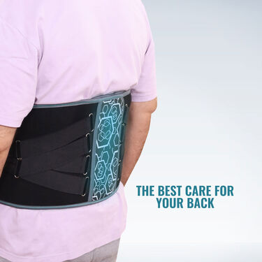 Adjustable Back Support Belt With Lumber Support (ABS01)