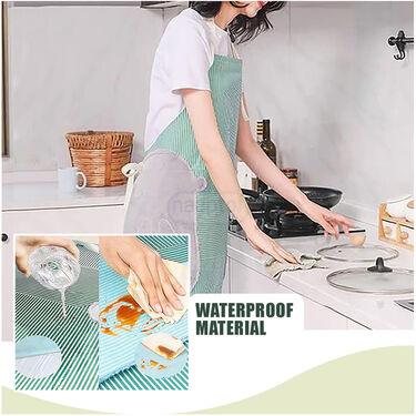 Water Proof Apron with Pocket & Hand Wipe (AP1)