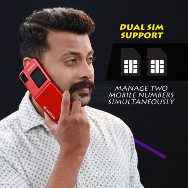 2 Sim Dual Screen Flip Phone With Camera (BZM)