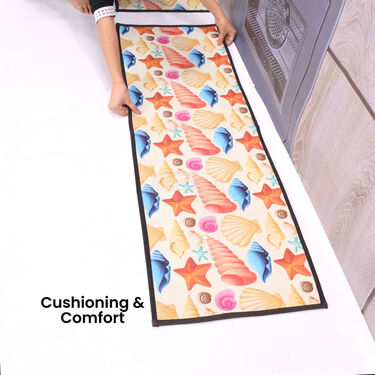 Designer Antiskid Kitchen Runner & Mat Combo (CR3)