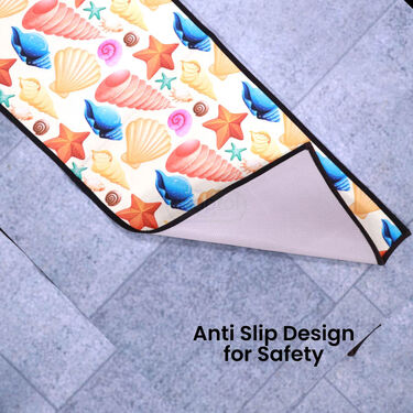 Designer Antiskid Kitchen Runner & Mat Combo (CR3)