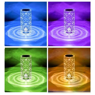 Rechargeable Crystal Touch Lamp (D25)