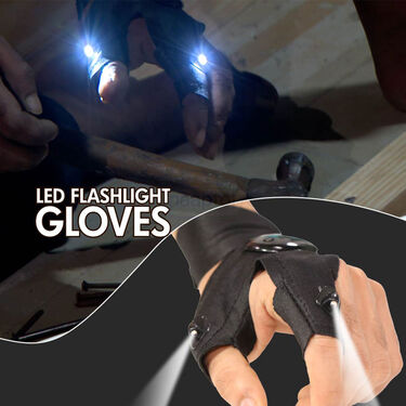 LED Flashlight Gloves (D26)