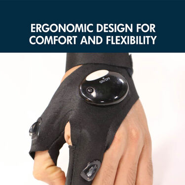 LED Flashlight Gloves (D26)