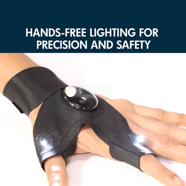 LED Flashlight Gloves (D26)