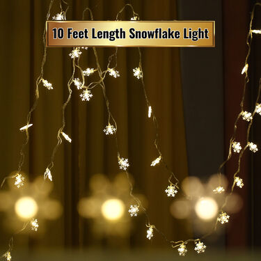 Decoration Light - Snowflake + Rice Light Combo (L11)