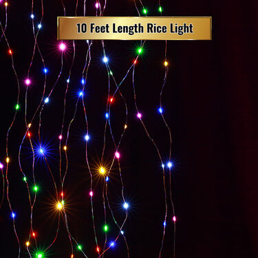 Decoration Light - Snowflake + Rice Light Combo (L11)