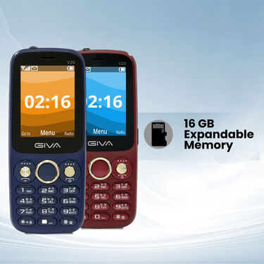 Dual SIM Dual Torch Big Screen Big Battery Mobile (GAMMA3)