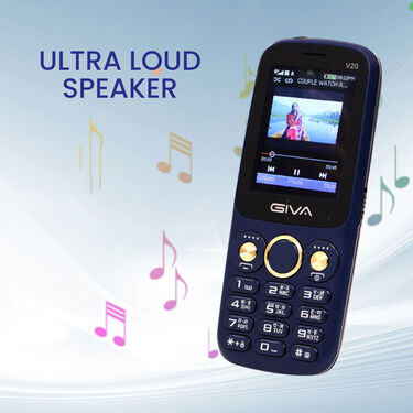 Dual SIM Dual Torch Big Screen Big Battery Mobile (GAMMA3)