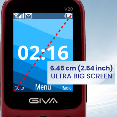 Dual SIM Dual Torch Big Screen Big Battery Mobile (GAMMA3)