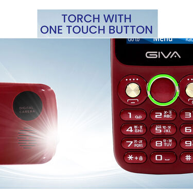 Dual SIM Dual Torch Big Screen Big Battery Mobile (GAMMA3)