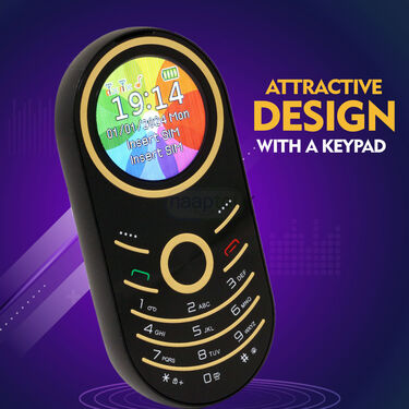 Circle Round Shape 1.32inch Keypad Mobile (K59)
