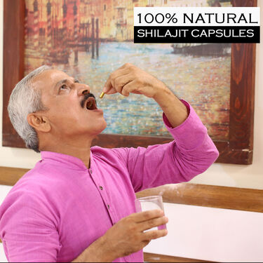 Energy & Stamina Booster Shilajit Capsule (HS02)