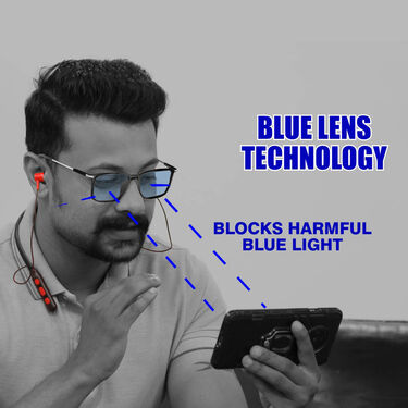 Eye Protection Mobile Glasses + Free Bluetooth Neckband Earphones (BPG3)