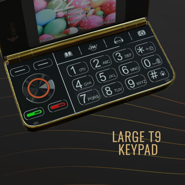 Dual Display Dual Sim Big Battery Fold Able Mobile - (FM1)