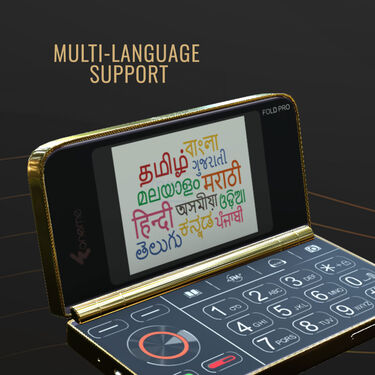 Dual Display Dual Sim Big Battery Fold Able Mobile - (FM1)