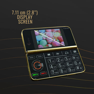 Dual Display Dual Sim Big Battery Fold Able Mobile - (FM1)