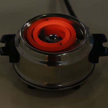 Flameless Electric Stainless Steel Cooking Stove (ECS1) Steel
