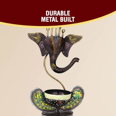 Ganpati Diya Cum Dhoop Holder (DH-1)