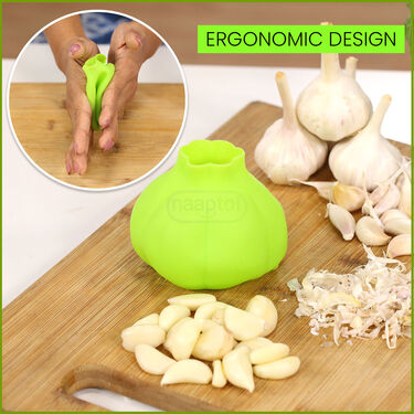 Garlic Crusher + Garlic Peeler (GCP)