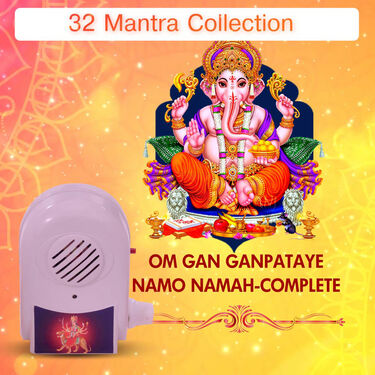 32 In 1 Mantra Device + 2 Magic Water Sensor Pooja Diya (MD8)