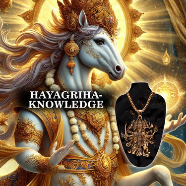 Panchamukhi Hanuman ji Pendant with Golden Chain (MGJ47)