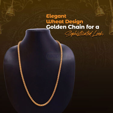 Golden Chain + Om Designer Bracelet (MGJ51)