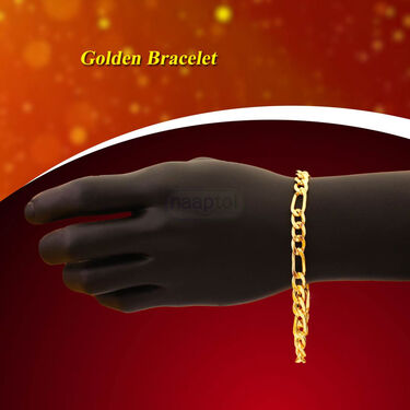Golden Watch + Chain + Bracelet + Sunglasses (MGWCBS)