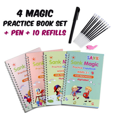 Magic Practice Book Set with Magic Colour Book (MPB1)