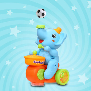 Magical Elephant with Flying Ball